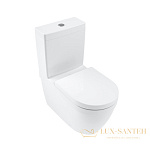 Унитаз напольный безободковый Villeroy&Boch Architectura, 5691R001, 70х37 см, DirectFlush, белый глянцевый