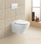 подвесной унитаз belbagno acqua bb340chr/bb2020sc с сиденьем микролифт, белый