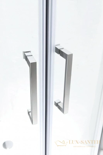 душевой уголок cezares molveno-ah-11 molveno-ah-11-150/100-c-cr-iv 150x100 см, стекло прозрачное