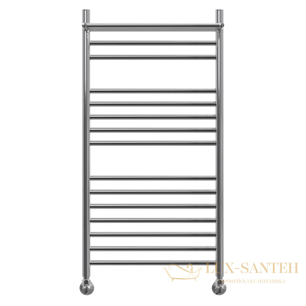 полотенцесушитель 500x1000 водяной point аврора премиум pn10150sp п14 с полкой, хром