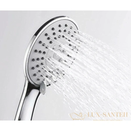 душевой комплект wasserkraft berkel a16031 250х190 мм, хром