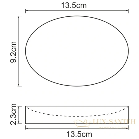 мыльница wasserkraft neime k-1929, серый