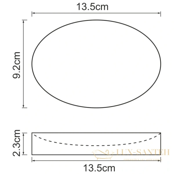 мыльница wasserkraft neime k-1929, серый