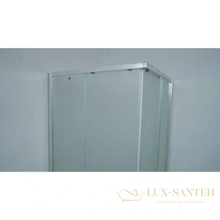 душевой уголок timo altti altti-618 f без поддона 80x80 см, стекло матовое