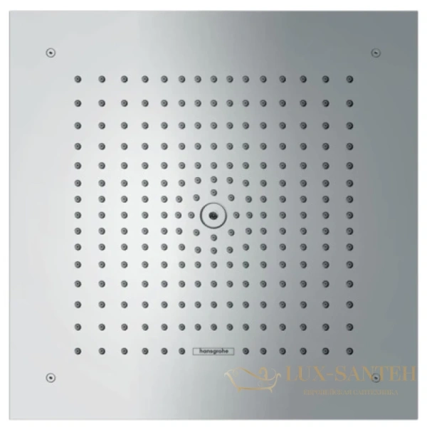 верхний душ hansgrohe raindance e 400/400 1jet ecosmart 9 л/мин хром 26253000