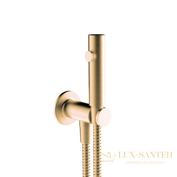 гигиенический душ gessi inciso 58153.246, gold pvd