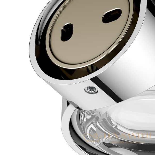 стакан хрустальный для зубных щеток подвесной keuco reva 12850019000, хром