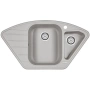 кухонная мойка paulmark wiese pm529050-gr, серый