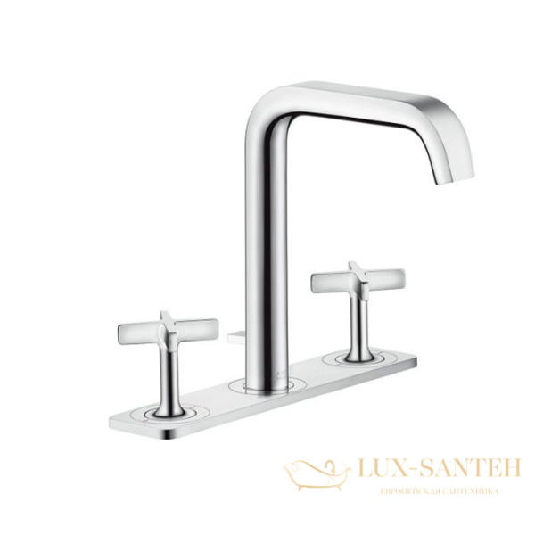 смеситель для раковины 170, axor citterio, 36116000, с донным клапаном, хром
