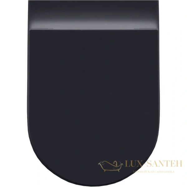 приставной безободковый унитаз allen brau reality 4.32004.an, антрацит