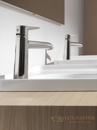 раковина laufen val 8.1728.1.000.105.1 встраиваемая сверху 55 см, белый глянцевый 