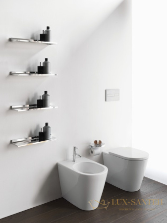 биде laufen kartell by 8.3233.1.400.302.1 напольное, белый глянцевый
