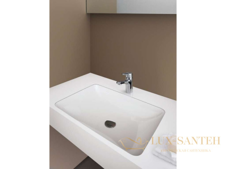 раковина laufen living 8.1243.1.000.155.1 встраиваемая снизу 49 см, белый глянцевый