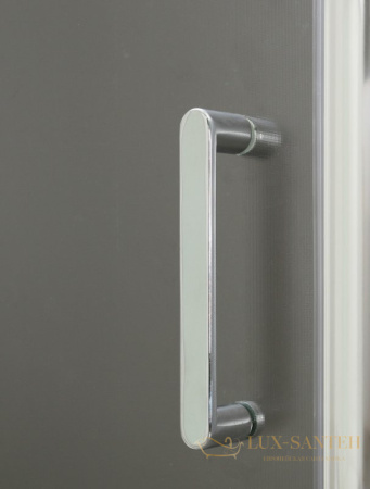 душевая дверь belbagno uno-bf-1 uno-bf-1-100-c-cr 100 см, стекло прозрачное