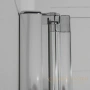душевой уголок cezares elena-as-1 elena-w-as-1-100-p-cr-l 100x100 см, стекло рифленое