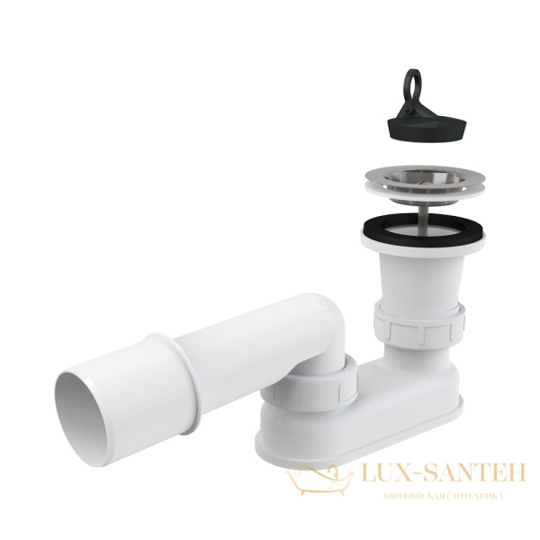 alcaplast выпускной комплект с гидрозатвором a461-50