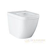 Унитаз приставной безободковый Grohe Euro Ceramic 39339000, белый