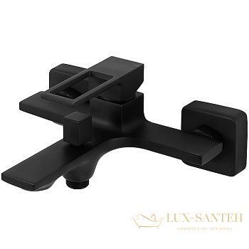 смеситель belbagno luce luc-vas-nero для ванны, черный матовый