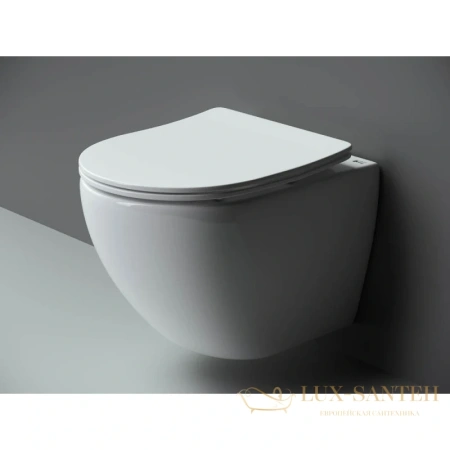 комплект ceramica nova metropol cn4002_1001w_1000: подвесной унитаз cn4002 + система инсталляции envision round cn1001w + cn1000