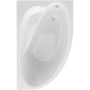 акриловая ванна timo iva iva1610r 160x99,5 см, белый