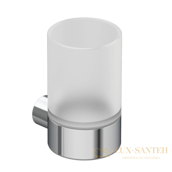 стакан для зубных щеток подвесной kludi vela r, 5897505, хром глянцевый