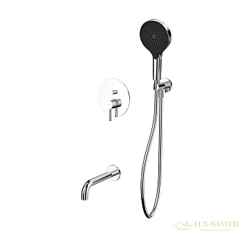 термостатическая система для ванны скрытого монтажа whitecross y, yset06topcr, хром