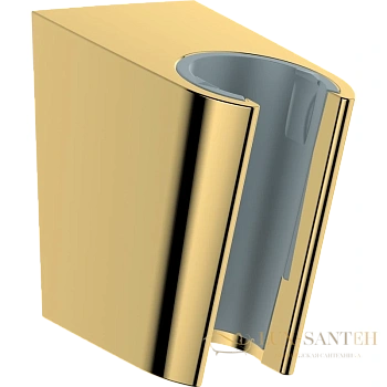 душевой держатель hansgrohe porter s 28331990 полированное золото