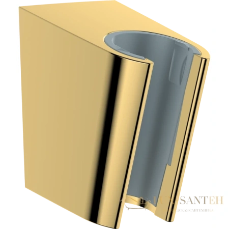 душевой держатель hansgrohe porter s 28331990 полированное золото