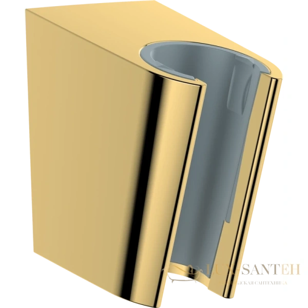 душевой держатель hansgrohe porter s 28331990 полированное золото