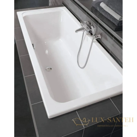 акриловая ванна villeroy & boch architectura uba178ara2v-01 169,5х80 см, альпийский белый