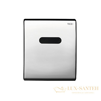 панель смыва с ик-датчиком tece teceplanus 9242353 питание от сети 12 в, хром глянцевый