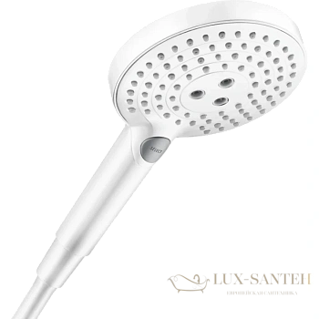 ручной душ hansgrohe raindance select s 120 3jet 26530700 белый матовый