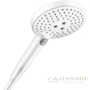 ручной душ hansgrohe raindance select s 120 3jet 26530700 белый матовый