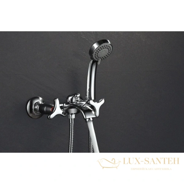 смеситель d&k hessen.goethe da1383241 для ванны, хром