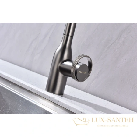 смеситель paulmark urban ur213104-b для кухни с подключением к фильтру, беретта