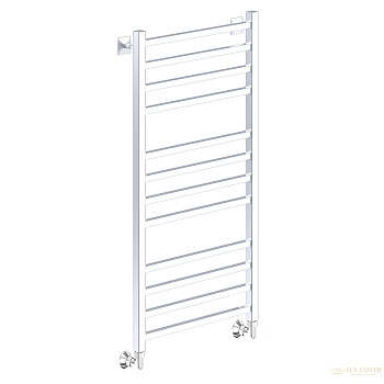 полотенцесушитель ника modern лм-5 100/50 ral9016 белый матовый