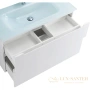 тумба belbagno etna etna-h60-1000-2c-so-bl-p 99,6 см, bianco lucido
