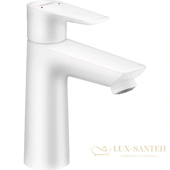 смеситель для раковины hansgrohe talis e 71712700 белый матовый