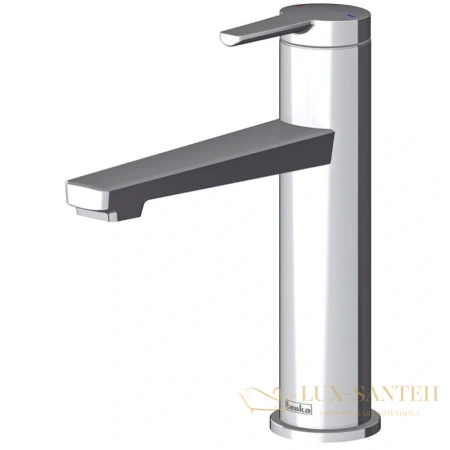 смеситель для раковины teska liva leo e5416 без донного клапана, хром