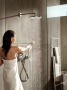 термостат для ванны с душем hansgrohe ecostat s 15758000 с запорным/переключающим вентилем