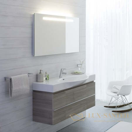 тумба под раковину laufen palace new 4.0125.2.075.519.1 893х375 мм, дуб 