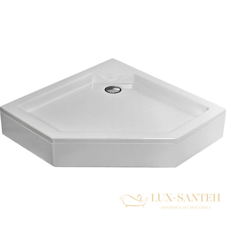 акриловый поддон rgw acrylic 16180500-11 для душа style-tr 100x100, белый