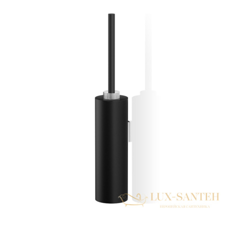 ершик для унитаза подвесной decor walther club wbg 0855260, черный матовый/хром