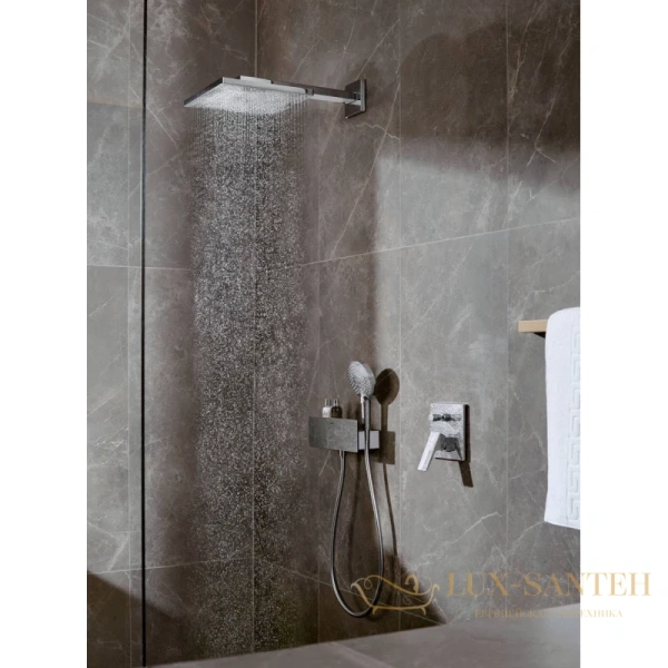 смеситель для ванны с душем hansgrohe metropol 32545000 внешняя часть, хром