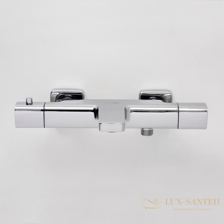 термостатический смеситель для ванны wasserkraft naab 8611 thermo, хром