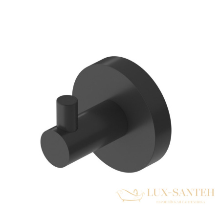 крючок cezares relax-hk-nop, черный матовый