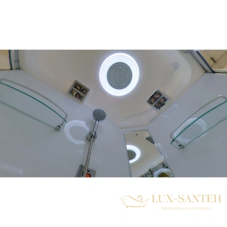 душевая кабина timo lux t-7720 l 120x85x220 см, стекло прозрачное