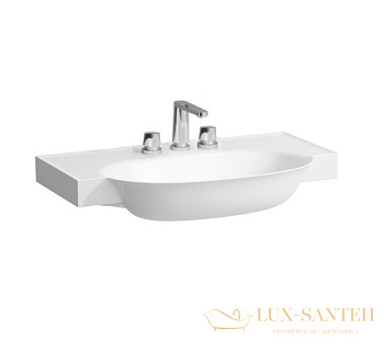 раковина laufen the new classic 8.1385.5.400.158.1 подвесная 80 см, белый глянцевый