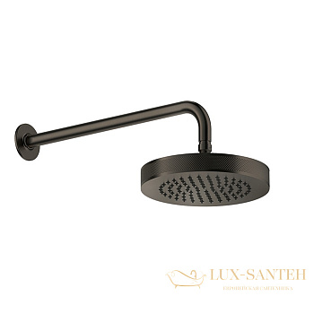 верхний душ gessi inciso 58185.299 218 мм, black xl