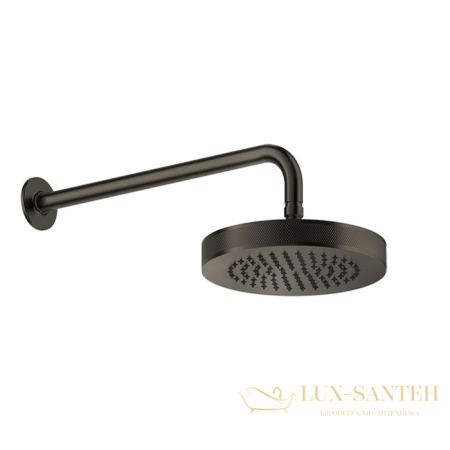 верхний душ gessi inciso 58185.299 218 мм, black xl